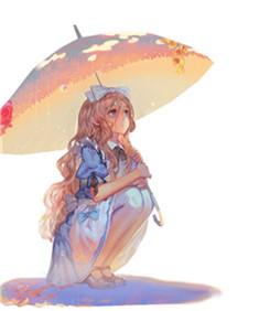 星光洒落在你的眼底